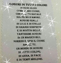 testo del brano Auguri di tutti i colori